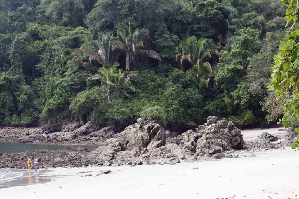 Parc Manuel Antonio plage et montagne